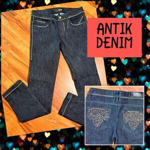 ANTIK Denim straight leg jeans 🖤 NEW 🖤 Y2K 🖤 low rise 🖤 size 25